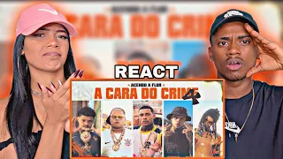 REACT | A CARA DO CRIME 4 "Acendo a Flor"- Poze l MC Cabelinho l Bielzin l Oruam l MC Ryan SP
