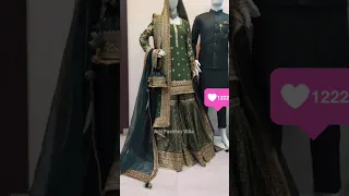 Colour Combination Of Bridal And Groom Dress #shorts #viral #youtubeshorts