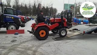 Відвантаження трактора Shifeng SF 240 з переднім радіатором та блокіровкою