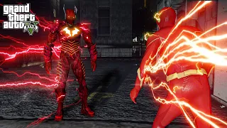 The Flash VS Red Death | The Speedsters Fight!! ( GTA V The Flash Cinematic Battle )