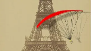 Franz Reichelt's Parachute Jump off the  Eiffel Tower (1912)