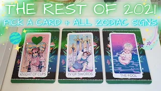 *pick twice* ✨📆THE REST OF 2021📆✨ Pick a Card ➕ HOROSCOPE for your ASTROLOGY SIGN 🔅⬆ 🌙Tarot Reading🌙