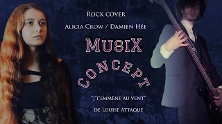 J'temmène au vent - Alicia Crow & Damien Hée - Rock Cover