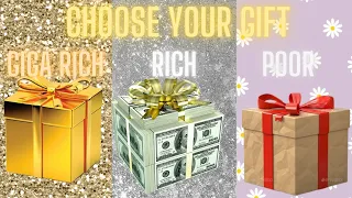 choose your Gift 🎁 Giga rich 🤑🎁 Vs rich 🤑 Vs poor 😭