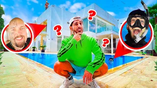 500€ Hide and Seek im ECHTEN LEBEN in 4.900.000$ RIESEN VILLA!