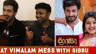 ROJA Serial Hero Sibbu Suryan's Cute Interview and Review | Vimalam Mess Anna Nagar |Food Review