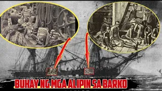 Ang kawawang buhay ng mga Alipin sa Barko | African slave | Life aboard a slave ship