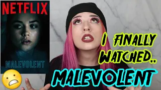 MOVIE REVIEW - MALEVOLENT (2018) NETFLIX
