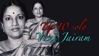 Top 10 solo Hits of Vani Jairam | Malayalam Movie Audio Jukebox