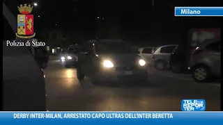 Derby Inter Milan, arrestato capo ultras Inter Beretta