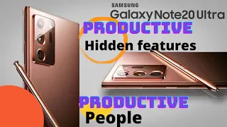 GALAXY NOTE 20 ULTRA. SPECIAL TIPS TRICKS AND HIDDEN FEATURES | GADGETS 18