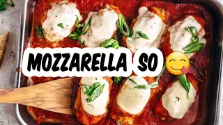 Mozzarella cheese chicken breast for lunch/mixvlog PL