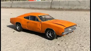 Dodge Charger R / T 1969 from plasticine, created it yourself, how is it done?