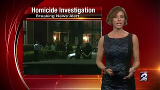 Homicide investigation at apartment complex