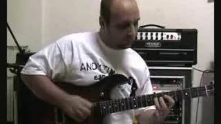 Marco Sfogli plays on a Larry Carlton style backing track