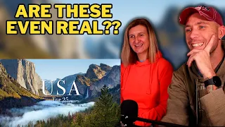 Graham Family Reacts to Top 25 Places To Visit In The USA