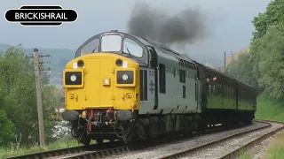 British Rail 37075 and Standard 2MT 78022 - Keighley & Worth Valley Railway - 03/06/21