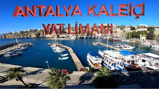 Antalya'nın Sessiz Hazinesi: Kaleiçi Yat Limanı |🌊⛵ #Antalya #Kaleiçi #Yatlimanı