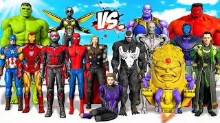 THE AVENGERS Fight With SUPERVILLAINS MCU | Ant-Man Rescue His Daughter - Epic Superheroes War