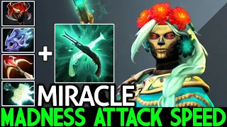 MIRACLE [Muerta] New Broken Hero Madness Attack Speed Dota 2