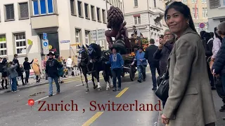 Zurich’s Spring Festival - Sächsilüüte – Sechseläuten #switzerland #zurich