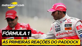 "ACUSOU O GOLPE"? McLaren REAGE À 'AMEAÇA' de Massa por F1 2008 e sai 'em defesa' de Hamilton. E aí?