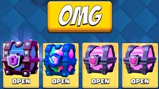 TWO LEGENDARY CARDS FROM CHESTS!?! :: Clash Royale :: LEGENDARY CHEST & SUPER MAGICAL CHEST OPENING