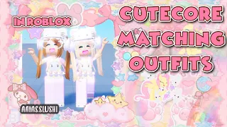 ꒰ 🍡 ꒱ Roblox Cutecore Matching Outfits !! ★ || Affordable Sanrio Fits !! 🍨