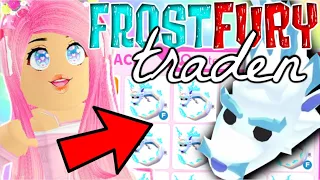 Ich TRADE nur FROST FURYS 😱❄️ in Adopt Me! ✅ Winter Update ☃️ Roblox [DEUTSCH]