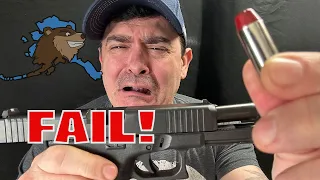 Glock 20 Gen 5 FAIL: Malfunctions with Underwood 200 gn Hardcast