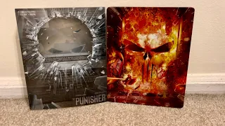The Punisher Best Buy Exclusive 4K Ultra HD Blu-Ray Steelbook Unboxing Review