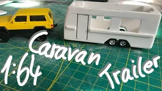 1/64 DIY Home Made Custom Caravan Trailer Build Part 1