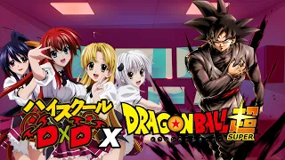 👿DXD High school Reaccionan a Goku Black ⚫Parte1/2