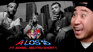 Coreano Loco reacciona a Ovi, Noriel, Neutro Shorty - A Los 16