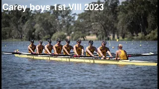 Carey Boys 1st VIII 2023