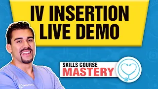 How to Start an IV | IV Insertion Clinical Skill for Nursing