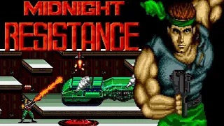 "Midnight Resistance" (1991) Sega Mega Drive 16 bit