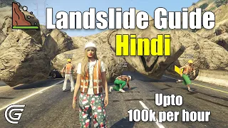 Landslide in RP | Upto 100K per hour | Grand RP Hindi | Gta 5 Roleplay