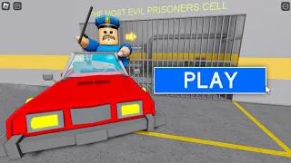 🚗CAR BARRY'S PRISON RUN! New Update Roblox - All Bosses Battle #roblox #scaryobby