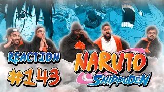 Naruto Shippuden -  Episode 143 - The Eight Tails vs Sasuke - Group Reaction