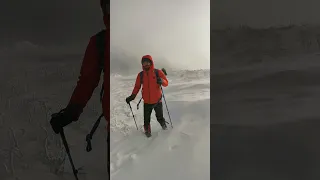 Bieszczady  Połonina Wetlinska sniegowo  4.12.21