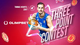 OLIMPBET Three Point Contest — Thomas Heurtel