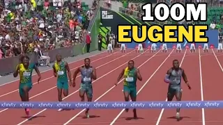 Noah Lyles vs Christian Coleman vs Ferdinand Omanyala II Diamond League Eugene