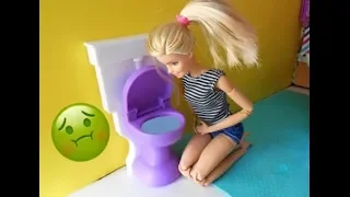 Barbie is SICK!! Barbie Sick Day Morning Routine With Sisters and Ken - Fun Toys For Kids