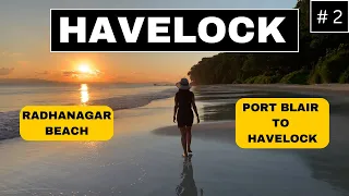Capturing the Breathtaking Sunset at Radha Nagar Beach | Best places to visit in Havelock