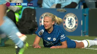 Pernille Harder vs Manchester City - 06/02/2022 - Every touch