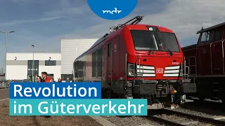 Weltpremiere: Hybrid-Lokomotive fährt mit Strom und Frittenfett | MDR um 2 | MDR