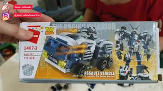 UNBOXING Lego THE RAGING Warrior Part 2