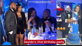 DAVIDO CELEBRATES HIS 31st BIRTHDAY WITH WIFE CHIOMA #davido #chefchioma