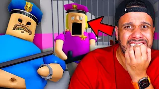 ATUALIZOU! A IRMÃ DO POLICIAL PEIDÃO BARRY VIROU UM MONSTRO NO ROBLOX!